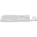 Tastatur og mus Logitech MK295 Hvid Qwerty Italiensk
