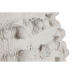 Macetero Home ESPRIT Blanco Gris claro Cemento 36 x 36 x 36 cm