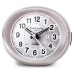 Analoginen herätyskello Timemark Valkoinen LED Valo Hiljainen Snooze Yötila 9 x 9 x 5,5 cm (9 x 9 x 5,5 cm)