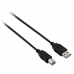 Cablu Micro USB V7 V7E2USB2AB-03M       USB A USB B Negru