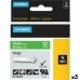 Gelamineerde Tape voor Labelmakers Rhino Dymo ID1-19 19 x 5,5 mm Wit Groen Lijmen Zelfklevend (5 Stuks)