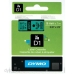 Gelamineerde Tape voor Labelmakers Dymo D1 40919 9 mm LabelManager™ Zwart Groen (5 Stuks)