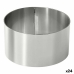 Формы для сервировки Серебристый Нержавеющая сталь 10 cm 0,8 mm (24 штук) (10 x 4,5 cm)