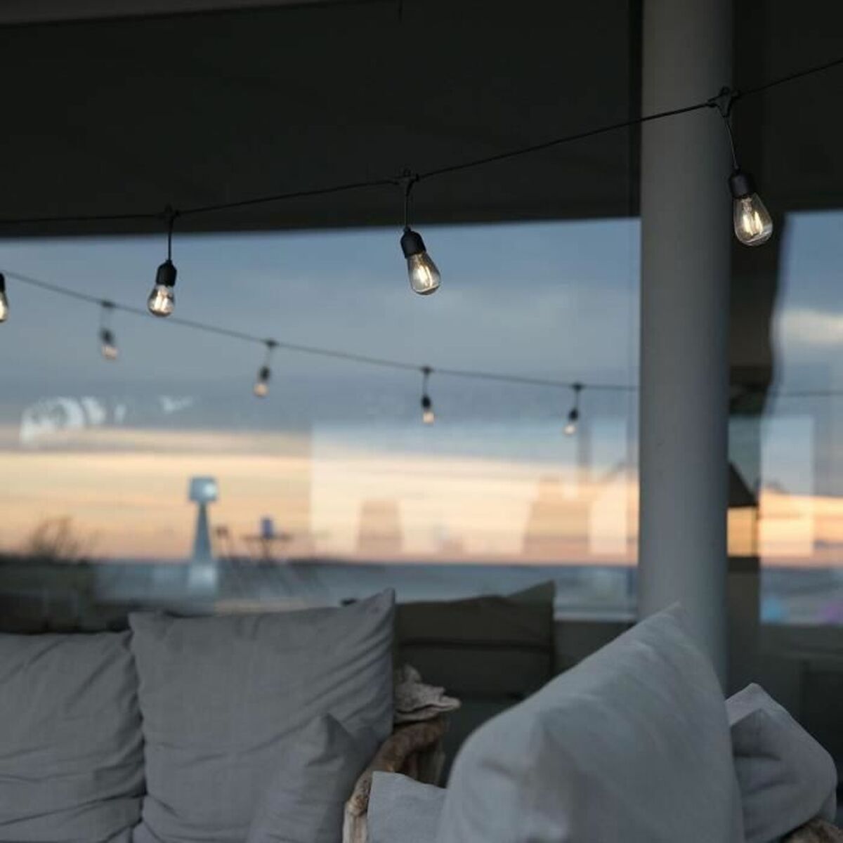 LED guirlande Lumisky Sort