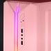 Počítačová skriňa ATX v prevedení midi-tower Mars Gaming MC-S1 Čierna Ružová