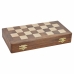 Chess DKD Home Decor 30 x 30,5 x 2 cm Beige Brown