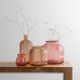 Vase resirkulert glass Karamell 19 x 19 x 19 cm