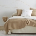 Bedspread (quilt) Alexandra House Living Bali Cream 250 x 270 cm