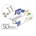 Fastener Liderpapel FS08 Metal 50 mm 100 Unidades