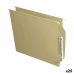 Hanging folder FADE Etichetă de nume telespectator Transparent Maro A4 Mucavale (25 Unități)