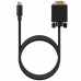 USB-C til DisplayPort-adapter Aisens A109-0693 Sort 1,8 m