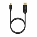 Adaptér USB-C na DisplayPort Aisens A109-0687 Černý 1,8 m