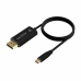 USB-C till DisplayPort Adapter Aisens A109-0686 Svart 80 cm