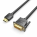 Adapter DVI na HDMI Vention ABFBH Czarny 2 m