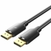 Kabel DisplayPort Vention HAKBG Černý 1,5 m