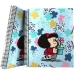 Organiser mappe Mafalda Lively Multifarvet A4
