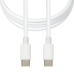 Cable USB-C Ibox IKUTCS1W Blanco 1 m