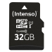 Carte Mémoire Micro SD avec Adaptateur INTENSO 32 GB