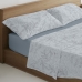 Prešívané obliečky bez výplne Alexandra House Living Circe Oceľová sivá 105 cm posteľ 3 Kusy