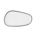 Flat Plate Ariane Vital Filo White Black Ceramic Rectangular 27 cm (8 Units)