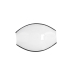 Skål Ariane Vital Filo Vit Svart Keramik 19 x 13,5 cm (8 antal)