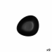 Μπολ Bidasoa Fosil Μαύρο Κεραμικά Οβάλ 14 x 12,4 x 4,8 cm (12 Μονάδες)