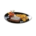 Плоская тарелка Luminarc Friends Time Чёрный Cтекло 30 x 26 cm Мясо (12 штук)