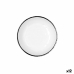 Zdjela Quid Select Filo Bijela Crna Plastika 16,6 x 5,8 cm (12 kom.)