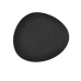 Platou Plat Bidasoa Fosil Negru Ceramică Oval 22,8 x 20,1 x 2,2 cm (9 Unități)