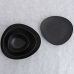 Assiette plate Bidasoa Fosil Noir Céramique Oblongue 22,8 x 20,1 x 2,2 cm (9 Unités)