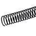 Binding Spirals Q-Connect KF04434 Metal Ø 20 mm Black (100 Units)