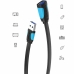 Kabel z rozgałęźnikiem USB Vention VAS-A13-B200 Czarny 2 m (1 Sztuk)