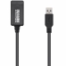 Καλώδιο Επέκτασης USB Aisens A105-0525 Μαύρο 5 m (1 μονάδα)