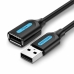 Cablu Prelungitor USB Vention CBIBH Negru 2 m (1 Unități)