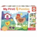 Puzzle Educa My First Puzzles 8 Kusy (8 + 7 + 6 +5 pcs)