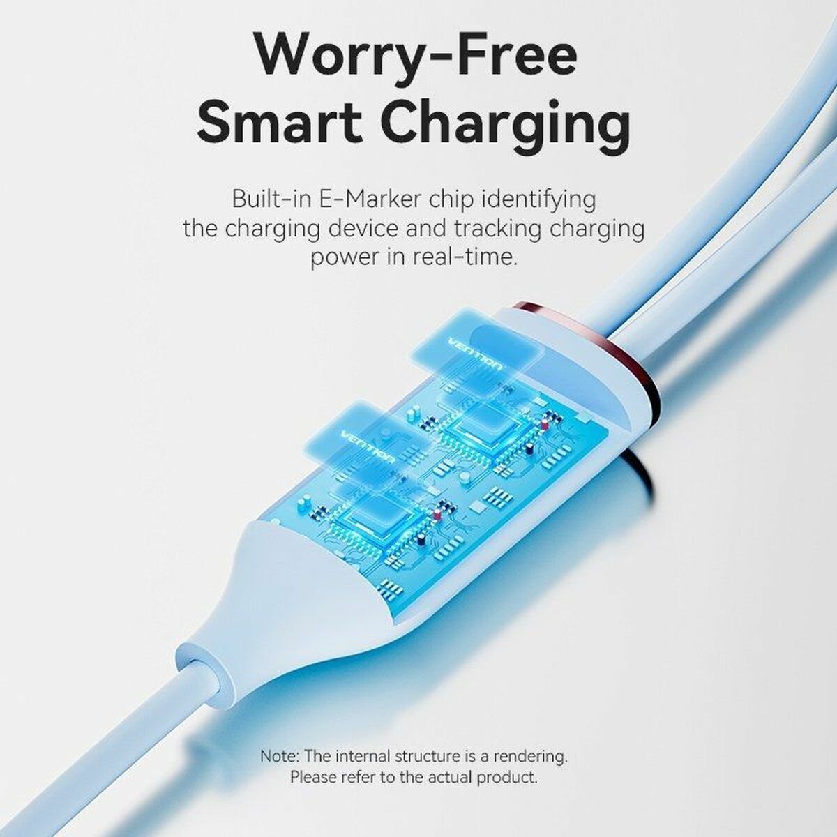 Cable USB-C Vention CTMSG 1,5 m