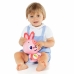 Jucărie de Pluș cu Sunet Moltó Gusy luz Baby Bunny Roz 7,5 cm