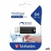 Pendrive Verbatim Pinstripe Crna 64 GB (10 kom.)