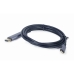 HDMI - DVI adapteri GEMBIRD CC-USB3C-DPF-01-6 Musta/Harmaa 1,8 m