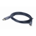 Адаптер за HDMI към DVI GEMBIRD CC-USB3C-DPF-01-6 Черен/Сив 1,8 m