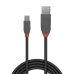 Kabel Micro USB LINDY 36725 5 m Zwart