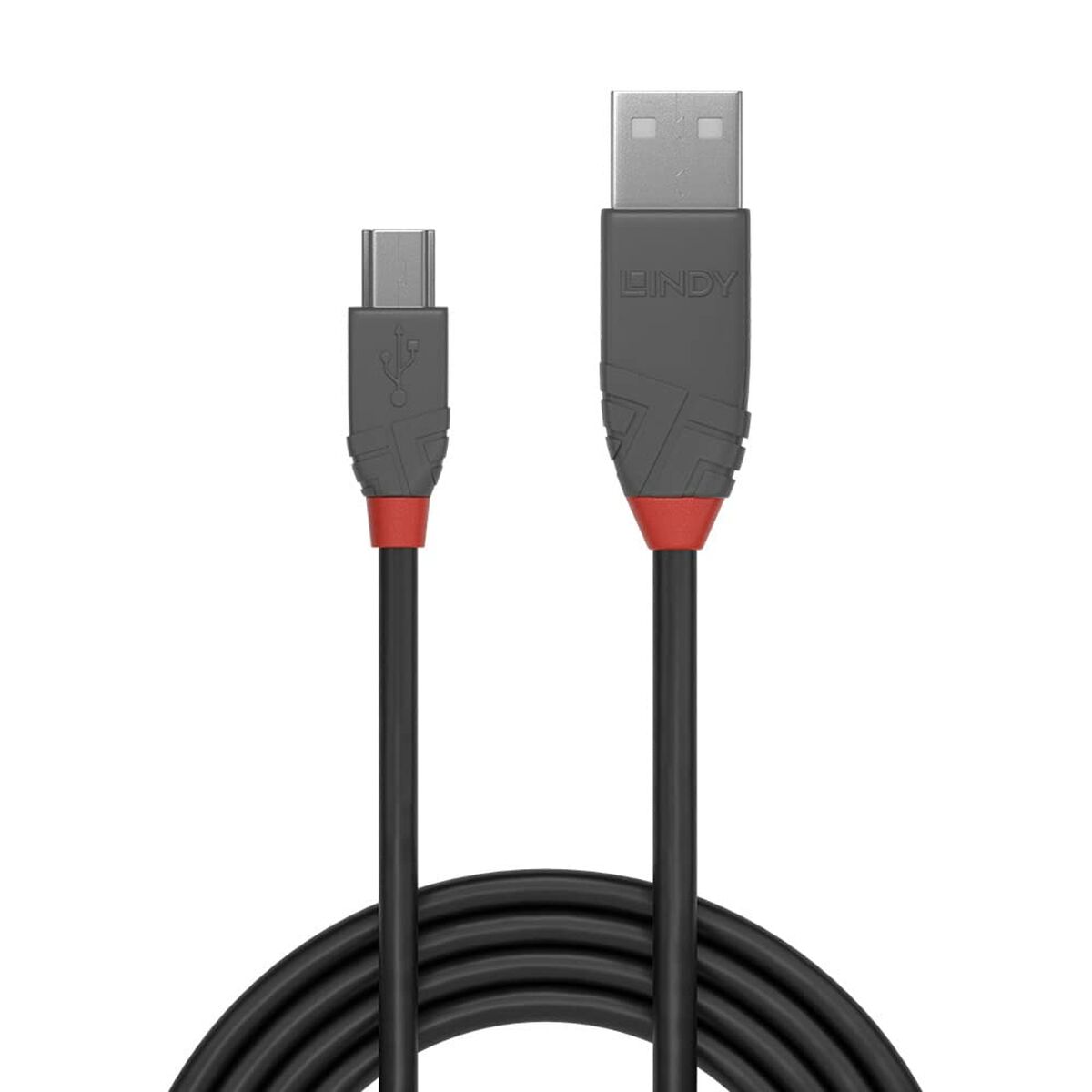 Kabel Micro USB LINDY Sort 5 m