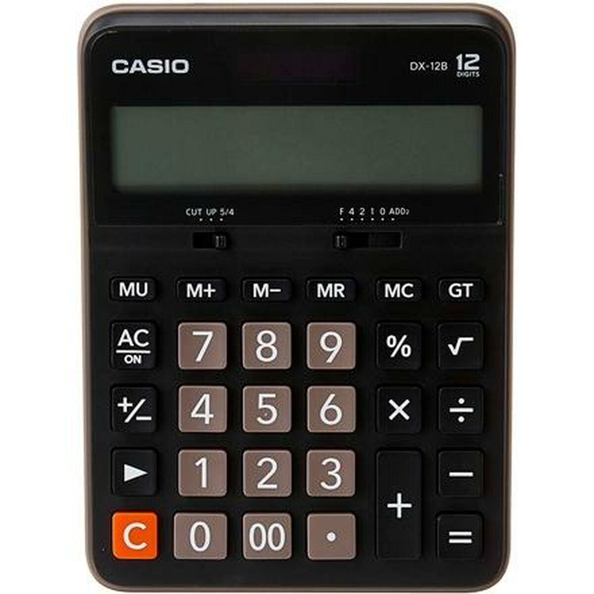 Lommeregner Casio DX-12B Sort
