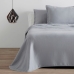 постельное покрывало Alexandra House Living Lines Жемчужно-серый 205 x 280 cm (2 Предметы)