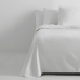 Покривка за легло Alexandra House Living Rice Бял 205 x 280 cm (2 Части)
