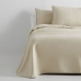 Bedspread (quilt) Alexandra House Living Rice Linen 205 x 280 cm (2 Pieces)
