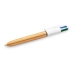 Pen med flydende blæk Bic 992580 1 mm Multifarvet Gylden (3 Dele)