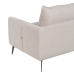 Treseter sofa Beige 216 x 85 x 88 cm Metall