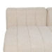Sofa Beige Polyester Jern 150 x 100 x 66 cm