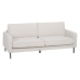 3 personers sofa 213 x 87 x 90 cm Hvid Metal